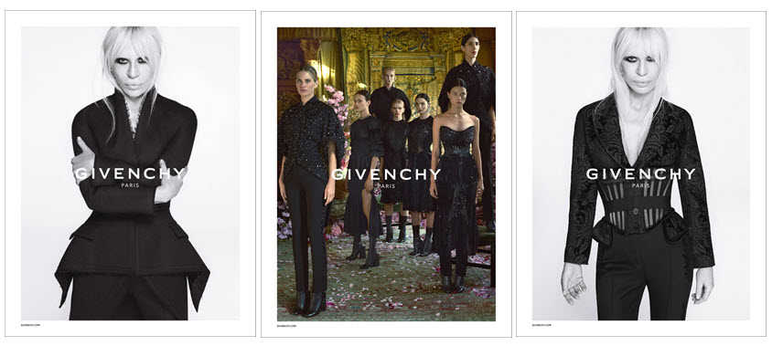 givenchy campaignn donatella