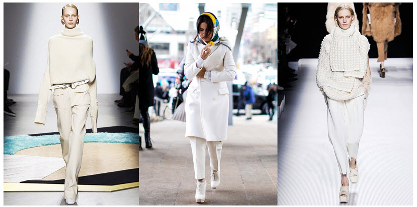 white streetstyle x4