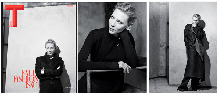 cate blanchett T mag