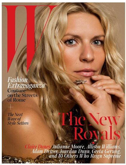 claire danes w mag