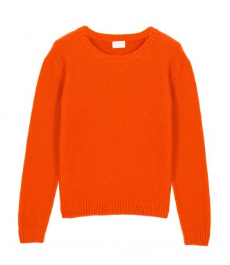 gorman orange sweater