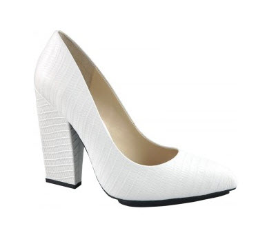 white wittner heels