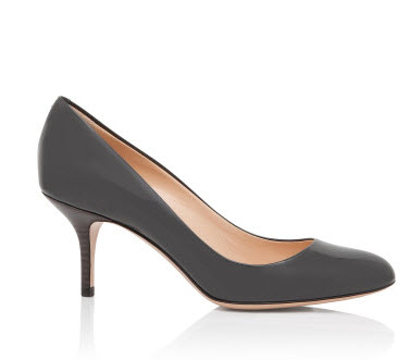 Bally grey heels