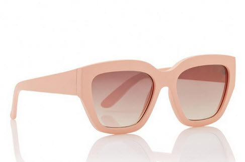 soft pink sunglasses