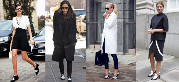 Item du jour: Black and white shoes! – The FiFi Report