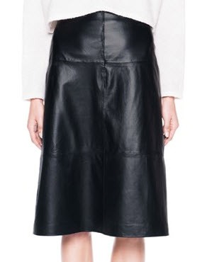 veronika maine leather skirt great price
