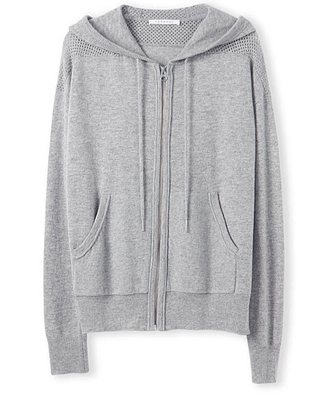 trenery grey hoodie