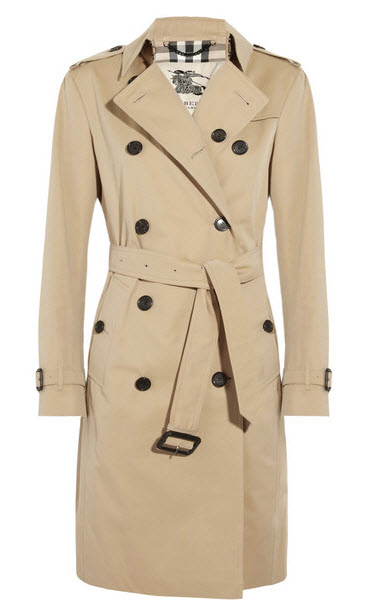 burberry trench is best
