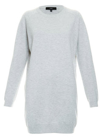 saba grey sweater dress