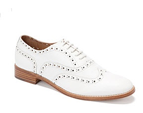trennery white brogues