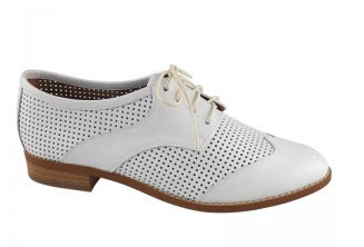 wittner white brogues