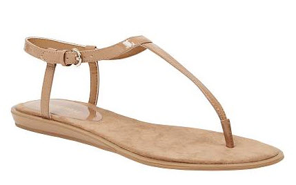 ninewest taupe sandals