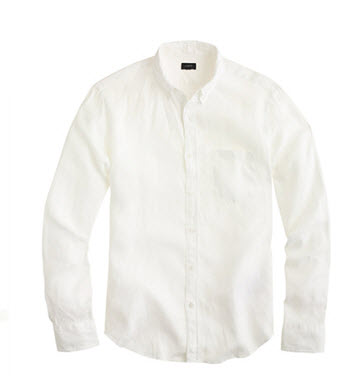 j crew white shirt