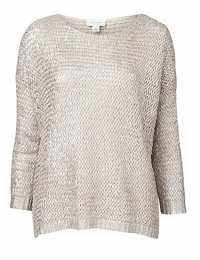 witchery silver sweater