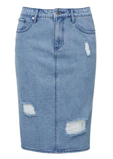 what’s the Cheap & chic of the week ? A denim skirt. – The FiFi Report