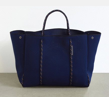 staeofescape navy tote