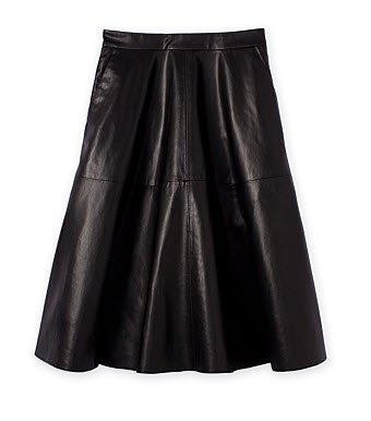 croad pleather skirt