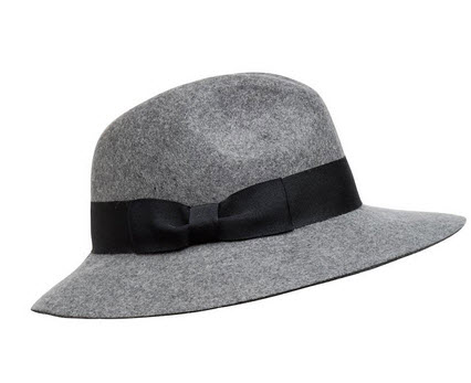grey french conn hat