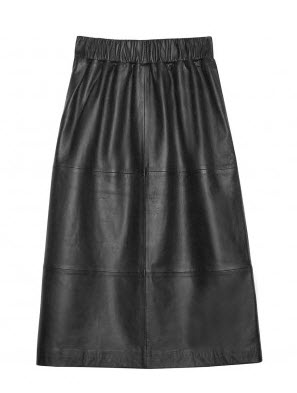 goeman leather skirt