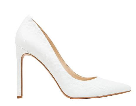 ninewest white heels