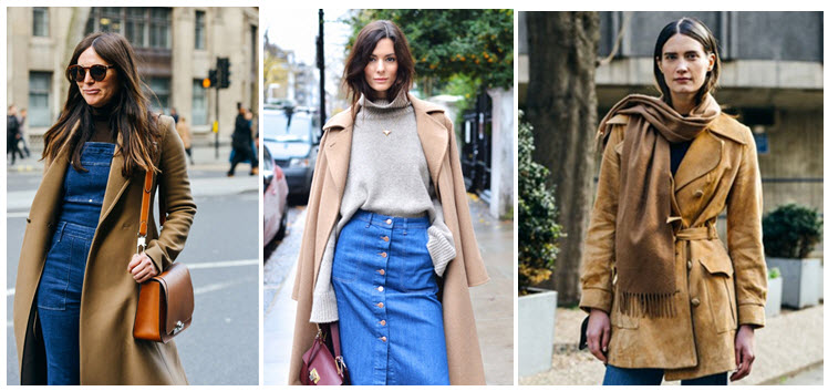 camel and denim styling trick3