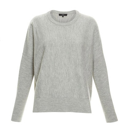 saba grey knit sweater