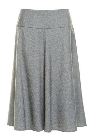 sportscrafrt grey flare skirt