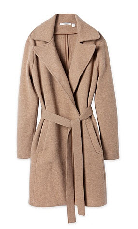trenery camel coat belted1