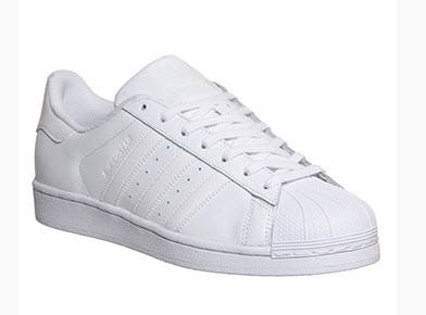 white addidas stan sneakers