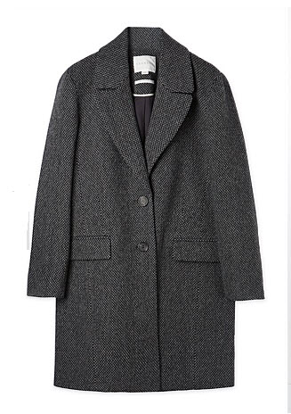 trenery manstyle tweed coat