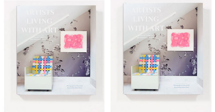 artists living with art book