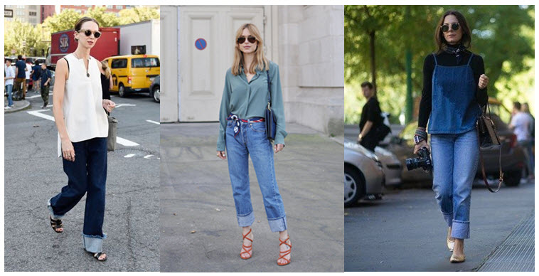 Styling trick of the week: A big jean cuff ! – The FiFi Report