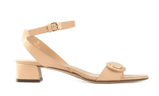tods blush sandals