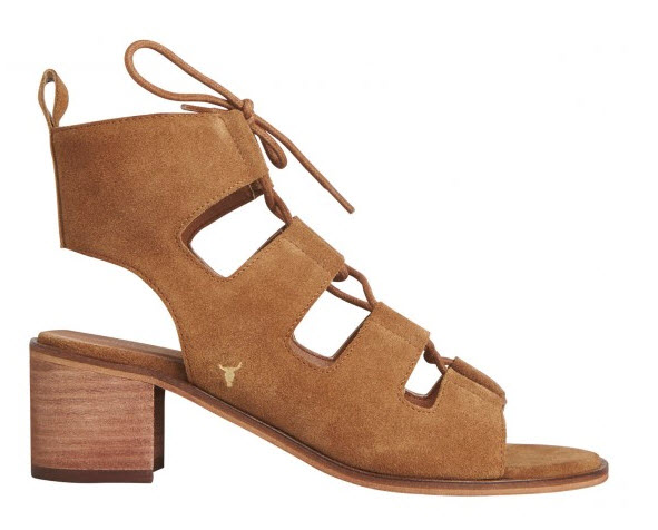 windsor smith suede sandals taupe