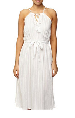 cotton white dress
