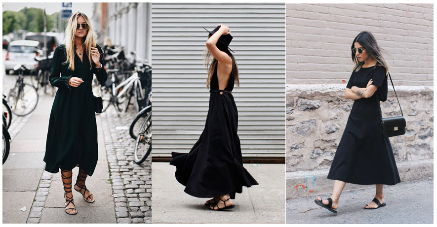 long black dresses street1