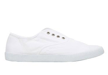 seed white slip on sneakers