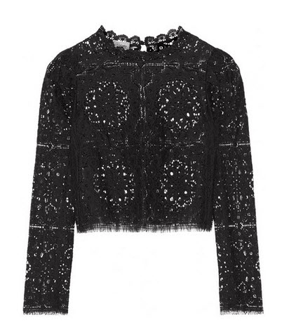black lace top temperly