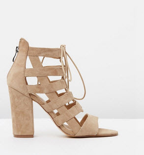 the iconic heels suede