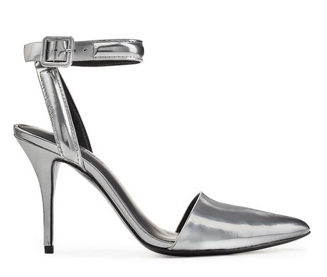 alex wang silver heels