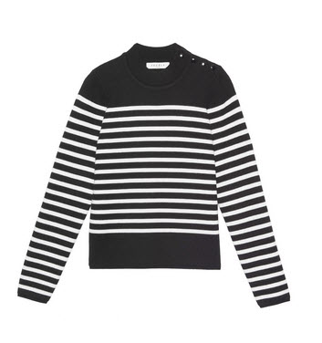 sandro stripe sweater