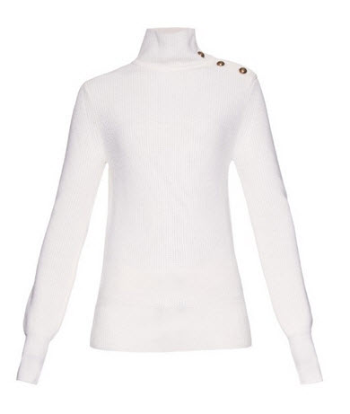 chloe white sweater