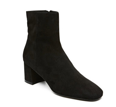 witchery blk suede ankle boots