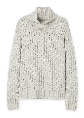 c road cable sweater