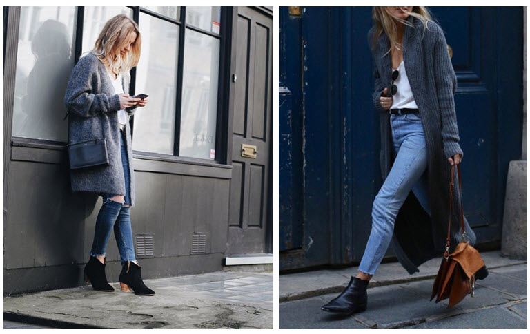 16 fabulous grey cardigans & how to wear them. #Luxetoless. – The FiFi ...