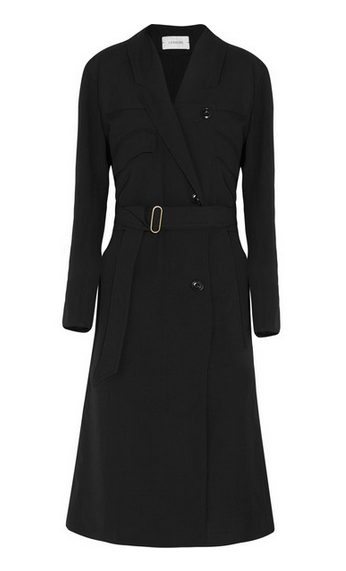 lemaire navy coat