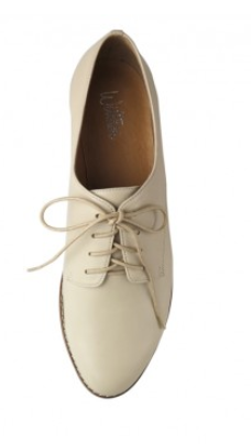 wittner laceup brogues white