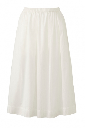 uniqwlo white skirt