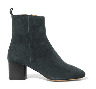 isabel marant suede ankle boots
