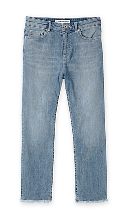 c road frayed jeans